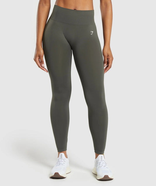 EVERYDAY SEAMLESS LEGGINS GREEN